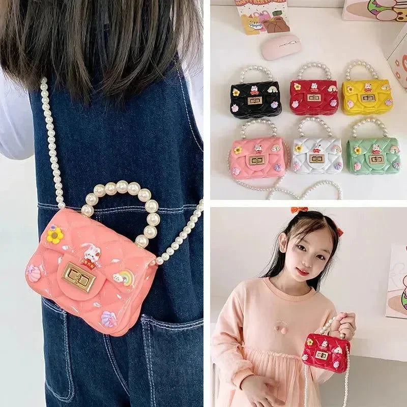 My Melody Princess Pearls Sling Bag Purse - Bear Hugs