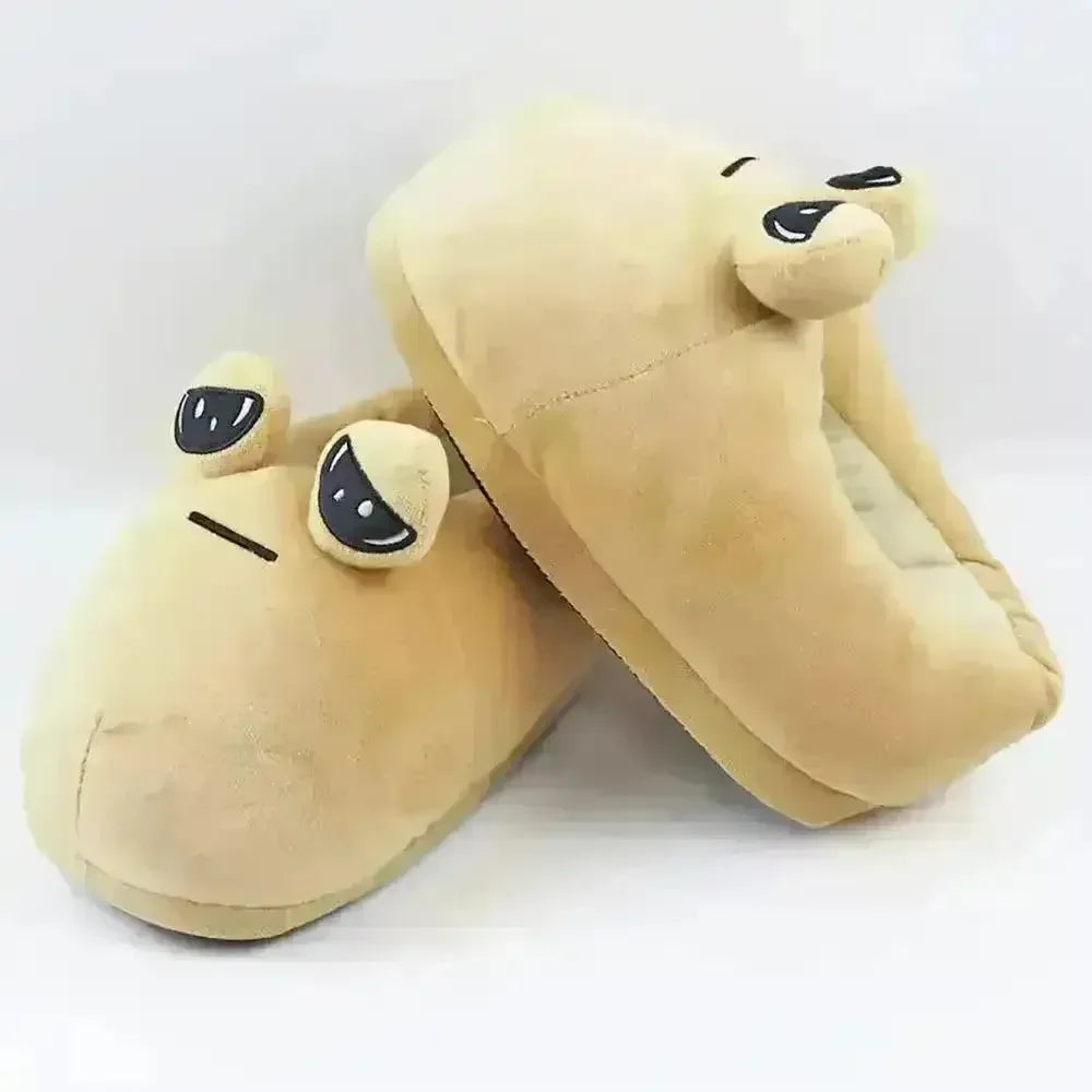 My Pet Alien Pou Plush Slippers - Bear Hugs