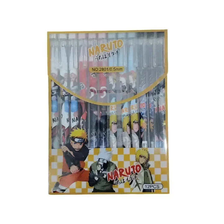 Naruto Erasable Pen (Set of 12) - Bear Hugs
