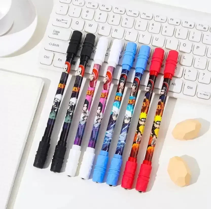 Naruto Ninja Spin Rotating Gel Pen - Bear Hugs