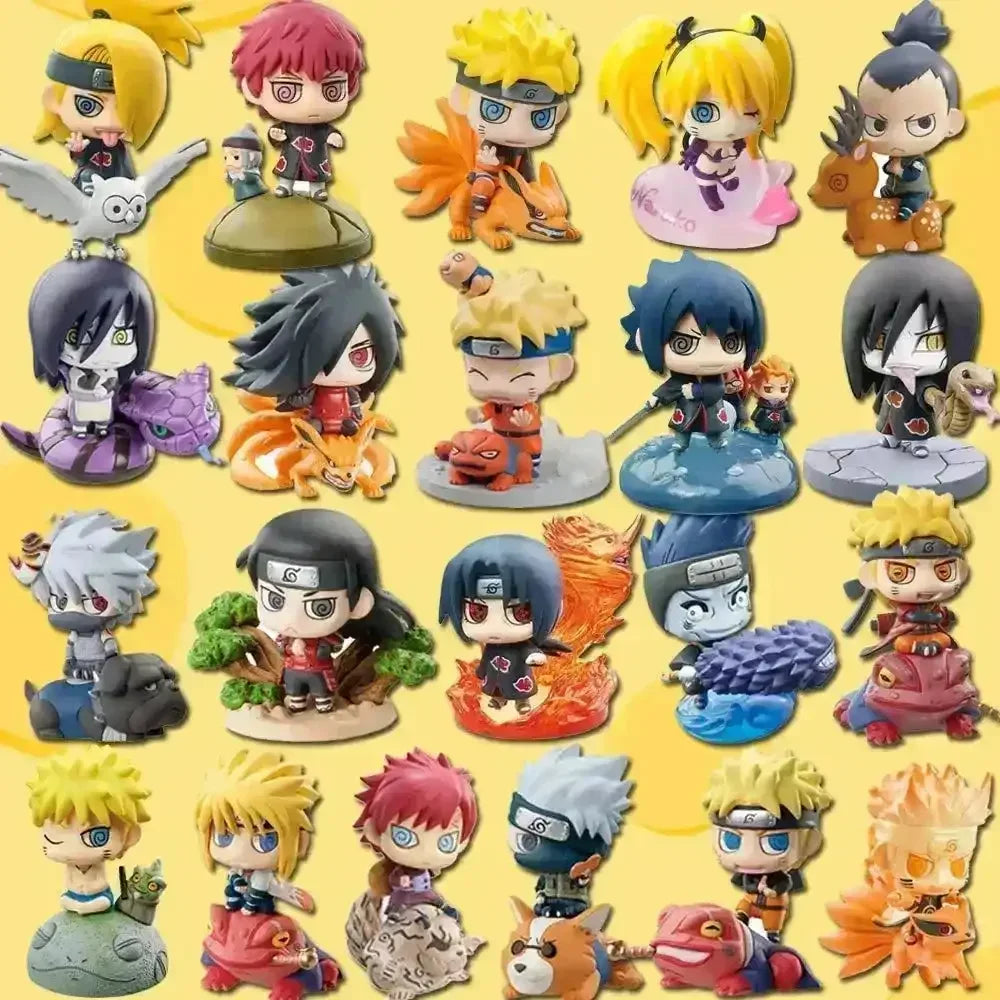 Naruto Shippuden Mini Action Figures - Bear Hugs