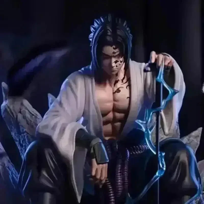 Naruto Uchiha Sasuke Sitting Action Figures (18 cm) - Bear Hugs