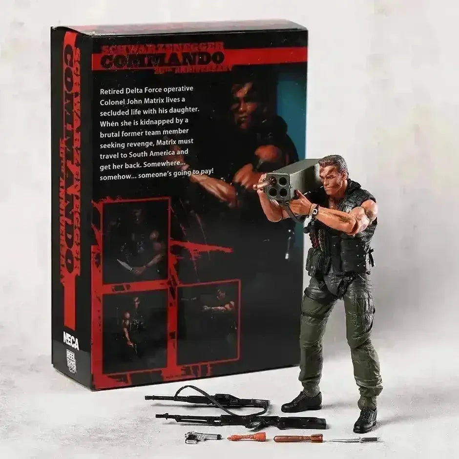 NECA Commando John Matrix Action Figure (18 cm) - Bear Hugs