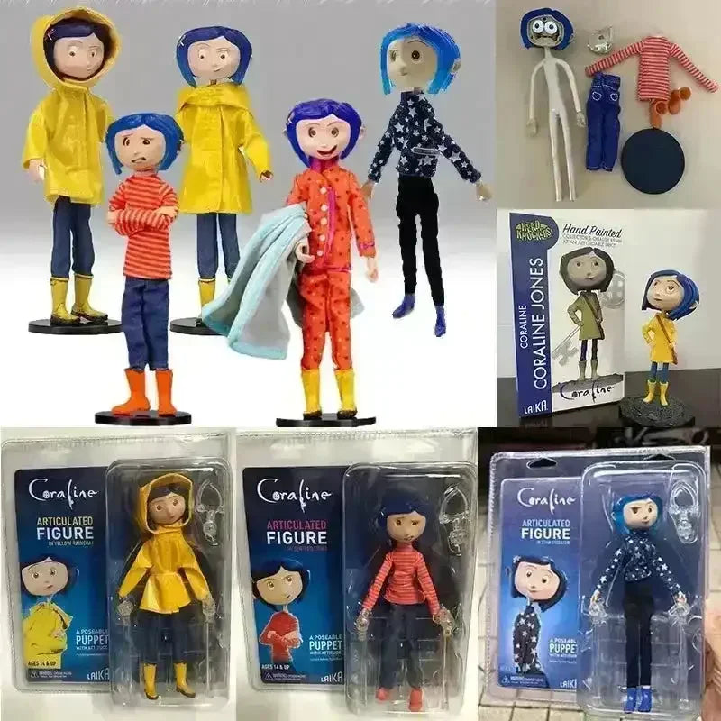 NECA Coraline Action Figure (10 cm) - Bear Hugs