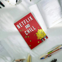 Netflix And Chill A5 Notebook - Bear Hugs