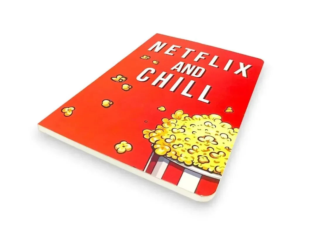 Netflix And Chill A5 Notebook - Bear Hugs
