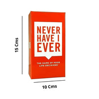 Never Have I Ever Card Game - Bear Hugs