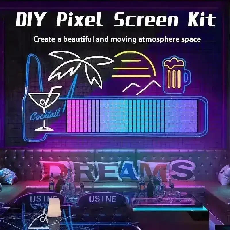 NFT Pixel Art LED Display - Bear Hugs