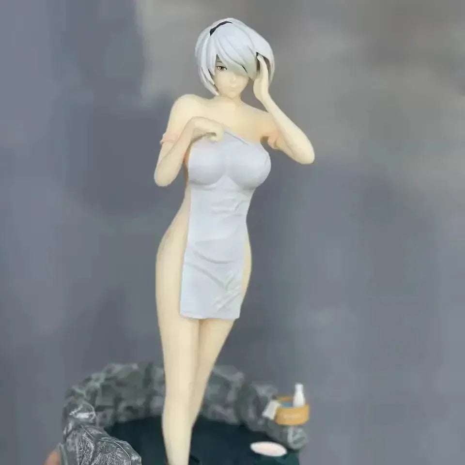 Nier Automata 2B Hot Spring Action Figure (22 cm) - Bear Hugs