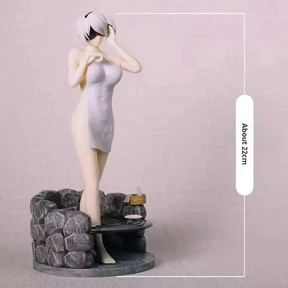 Nier Automata 2B Hot Spring Action Figure (22 cm) - Bear Hugs