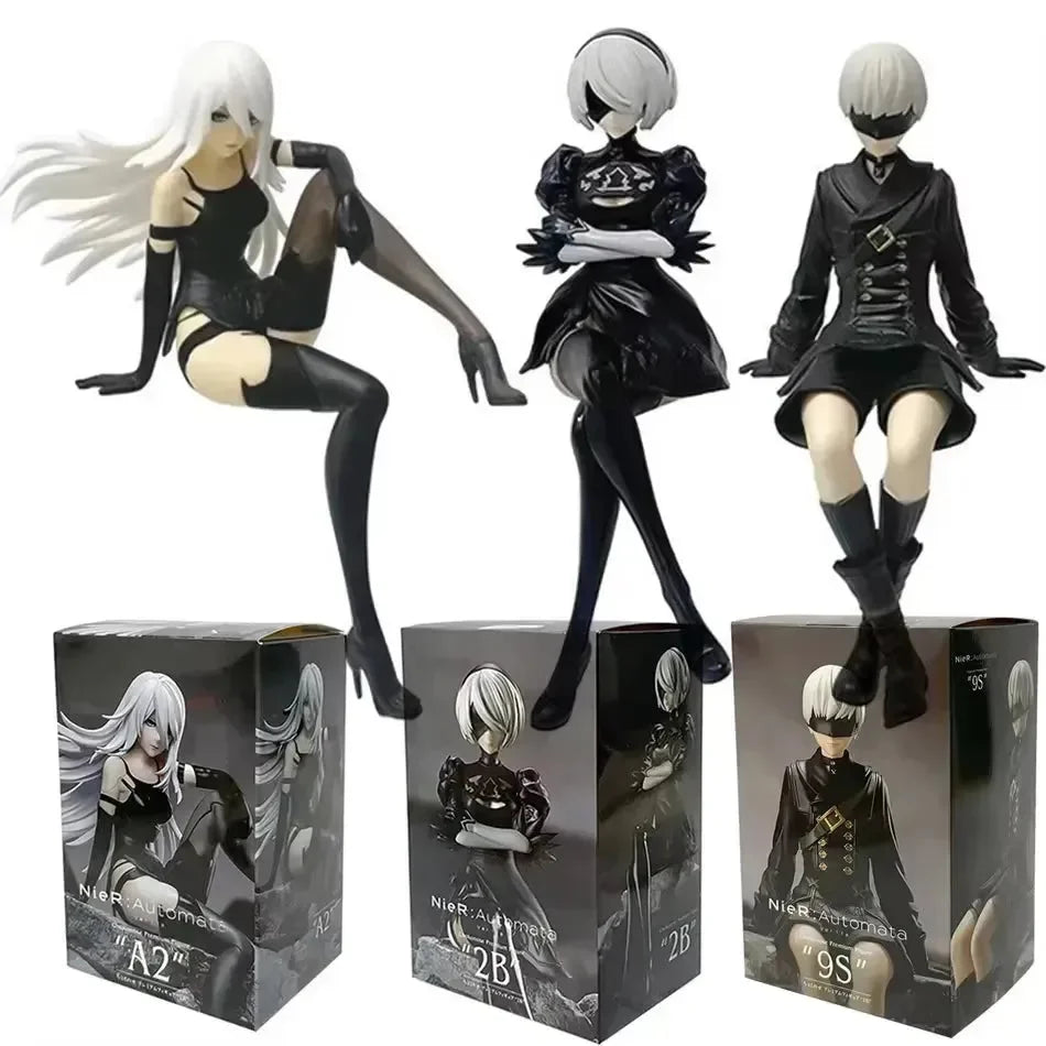 Nier Automata A2, 2B & 9S Action Figure (15 cm) - Bear Hugs