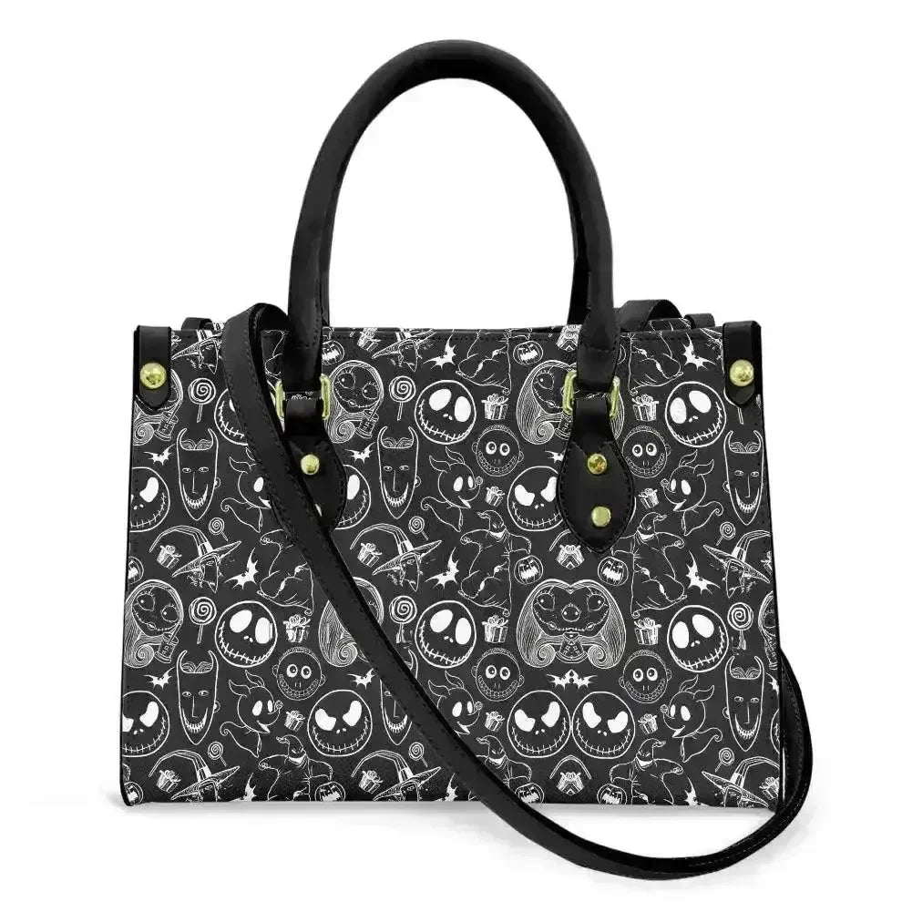 Nightmare Before Christmas Patterned Handbag - Bear Hugs