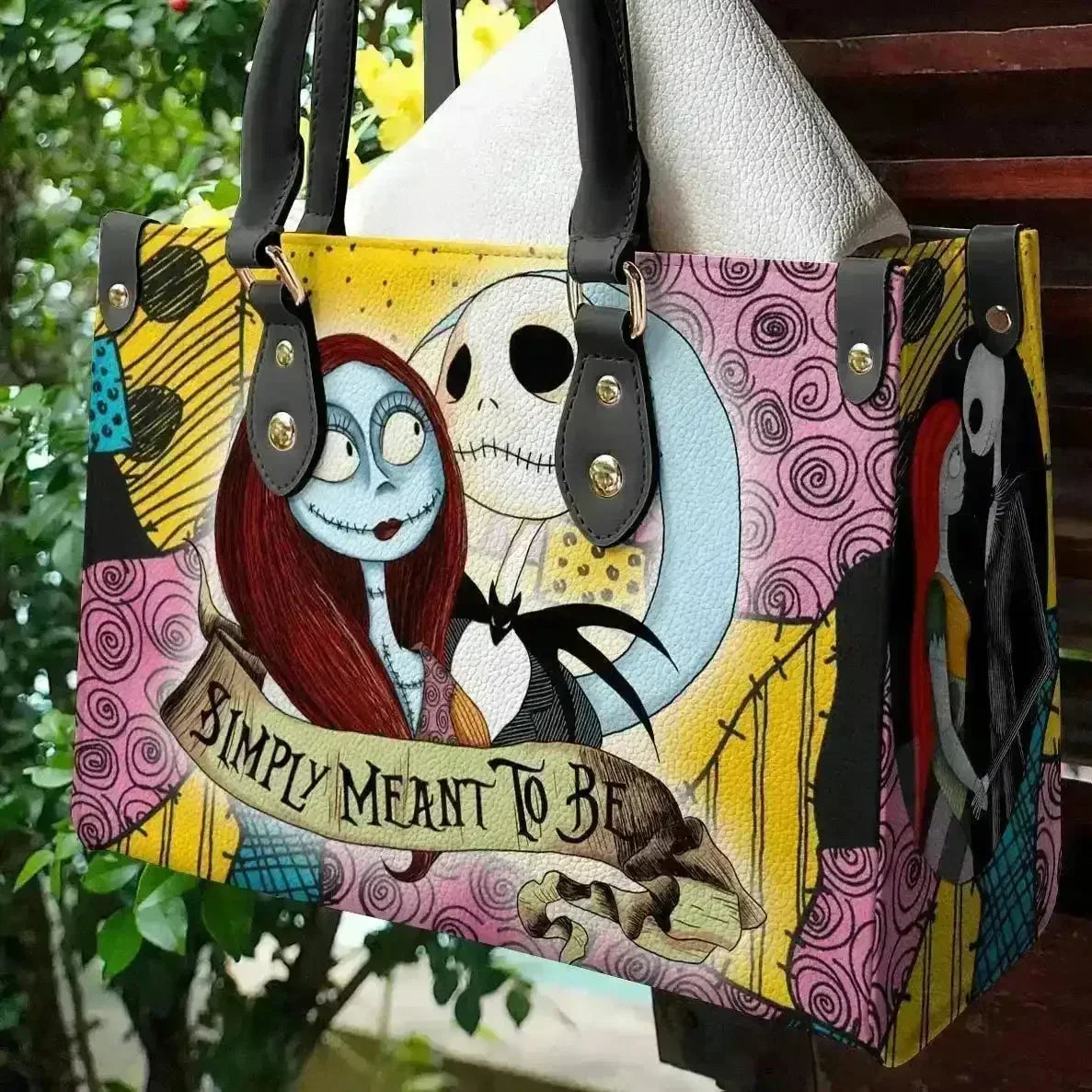 Nightmare Before Christmas Patterned Handbag - Bear Hugs