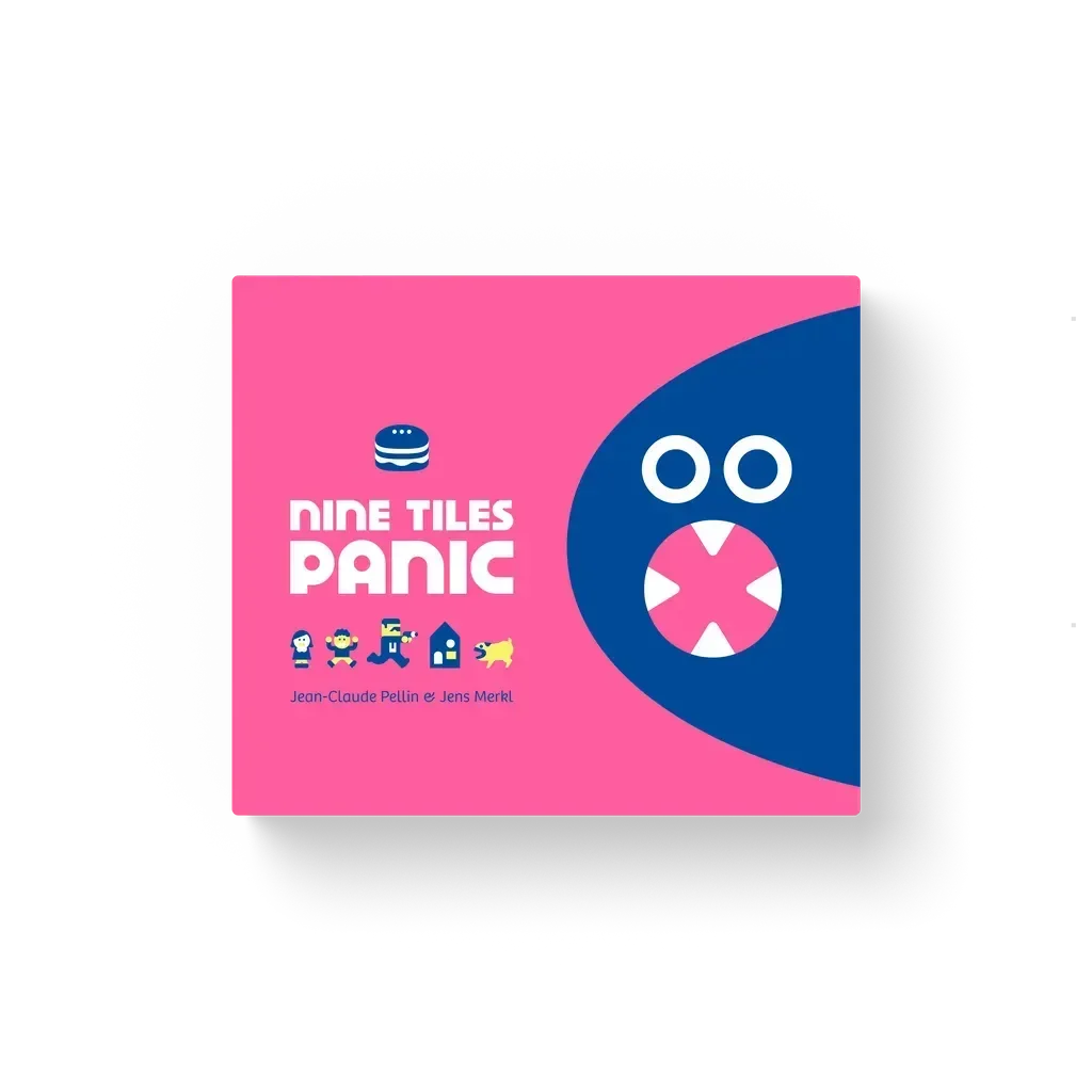 Nine Tiles Panic Board Game - Bear Hugs