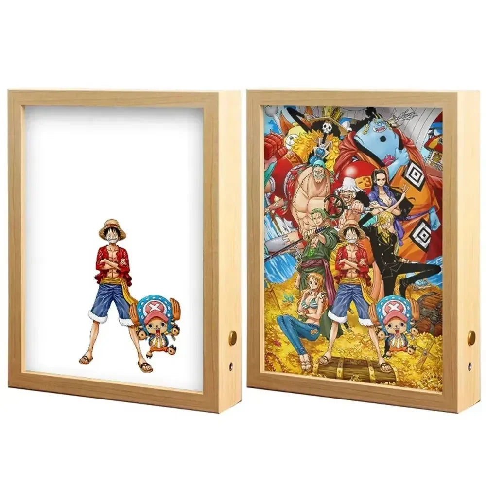 Novelty Anime LED Light Box - Bear Hugs