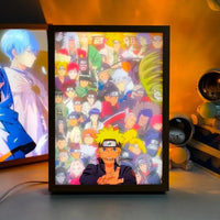 Novelty Anime LED Light Box - Bear Hugs
