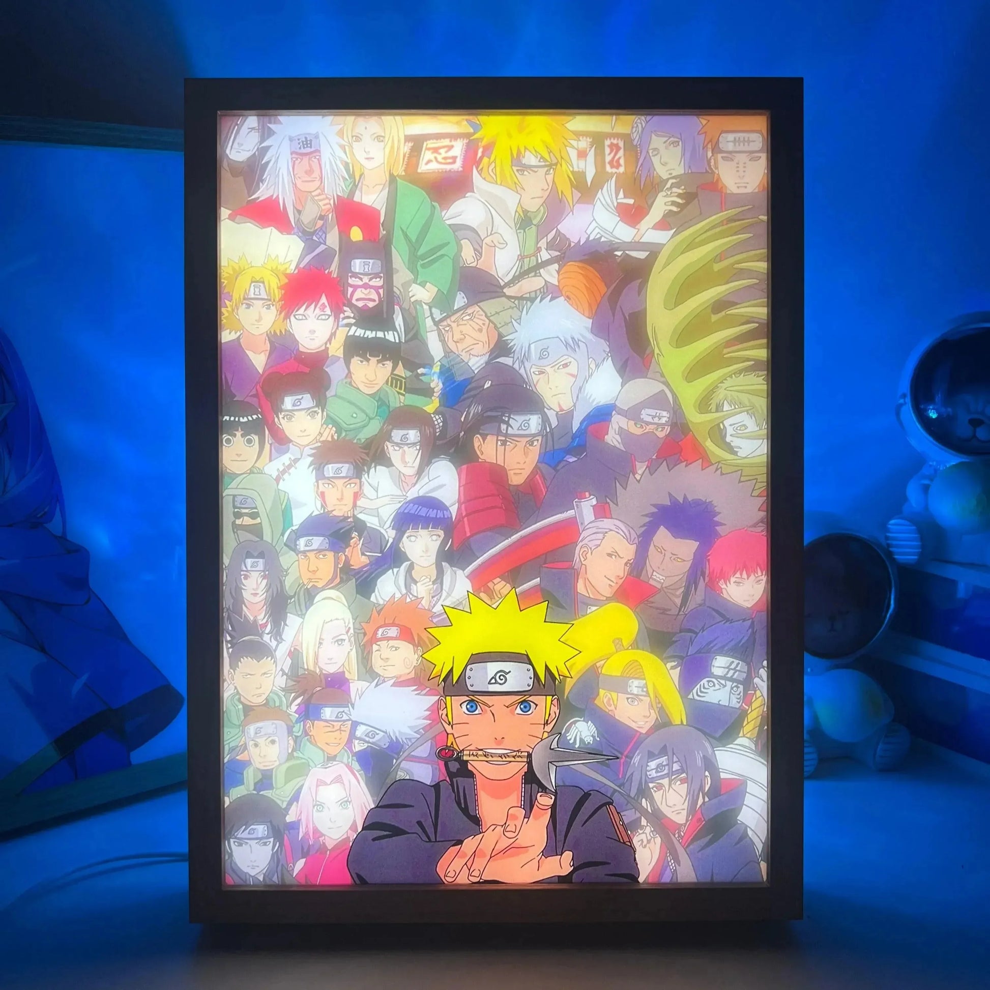 Novelty Anime LED Light Box - Bear Hugs