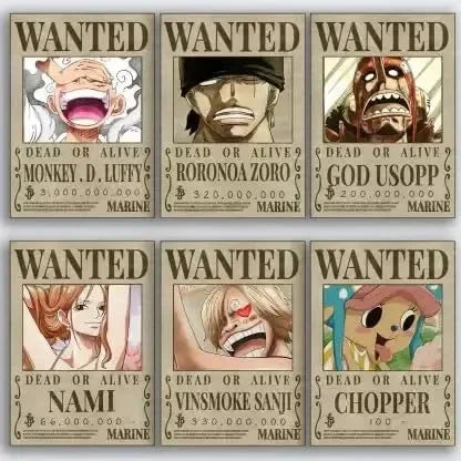 One Piece Adventurous Wanted Notebook - Bear Hugs