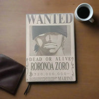 One Piece Adventurous Wanted Notebook - Bear Hugs