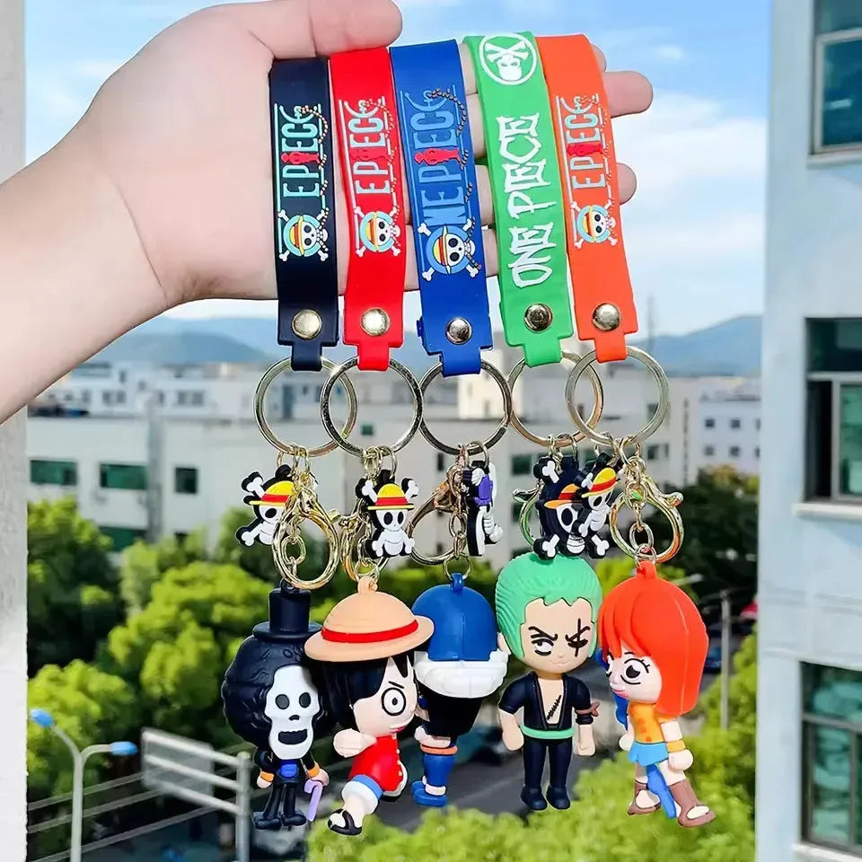 One Piece Grand Line 3D Keychain - Bear Hugs