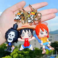 One Piece Grand Line 3D Keychain - Bear Hugs