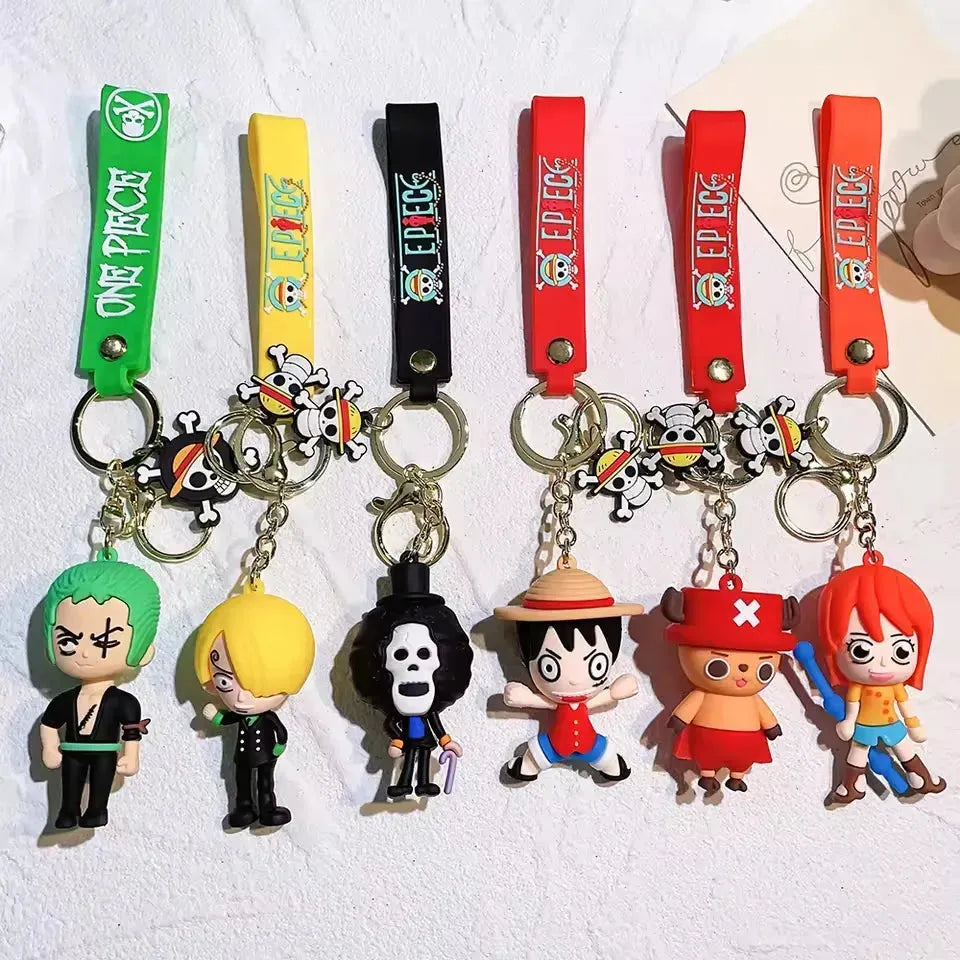 One Piece Grand Line 3D Keychain - Bear Hugs