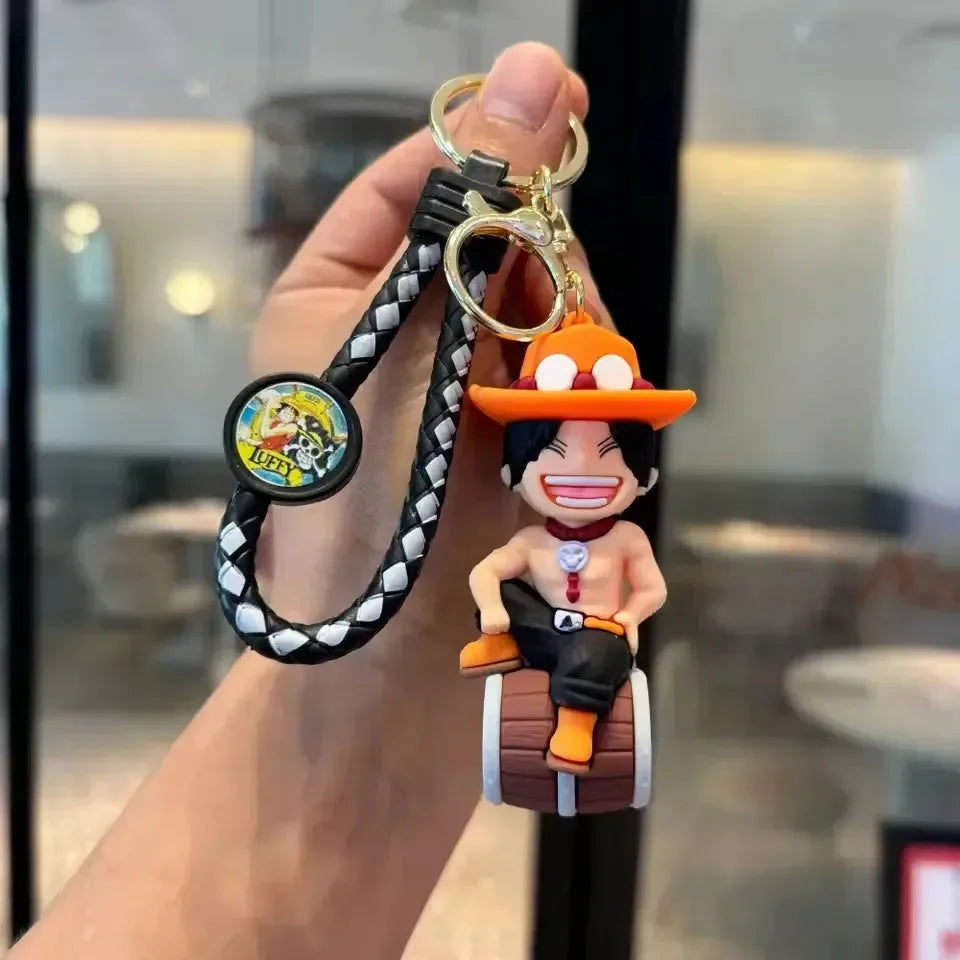 One Piece Happy Crew Keychain - Bear Hugs
