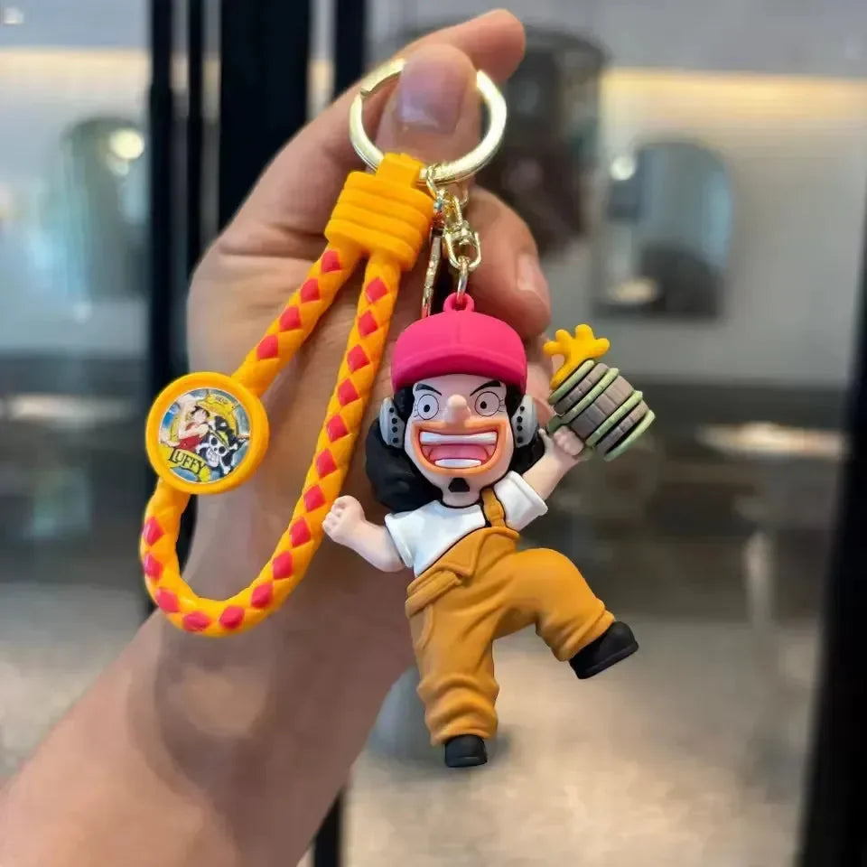 One Piece Happy Crew Keychain - Bear Hugs