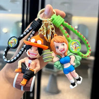 One Piece Happy Crew Keychain - Bear Hugs