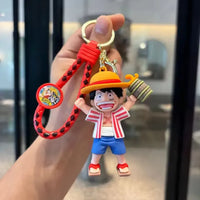 One Piece Happy Crew Keychain - Bear Hugs