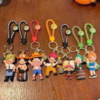 One Piece Happy Crew Keychain - Bear Hugs