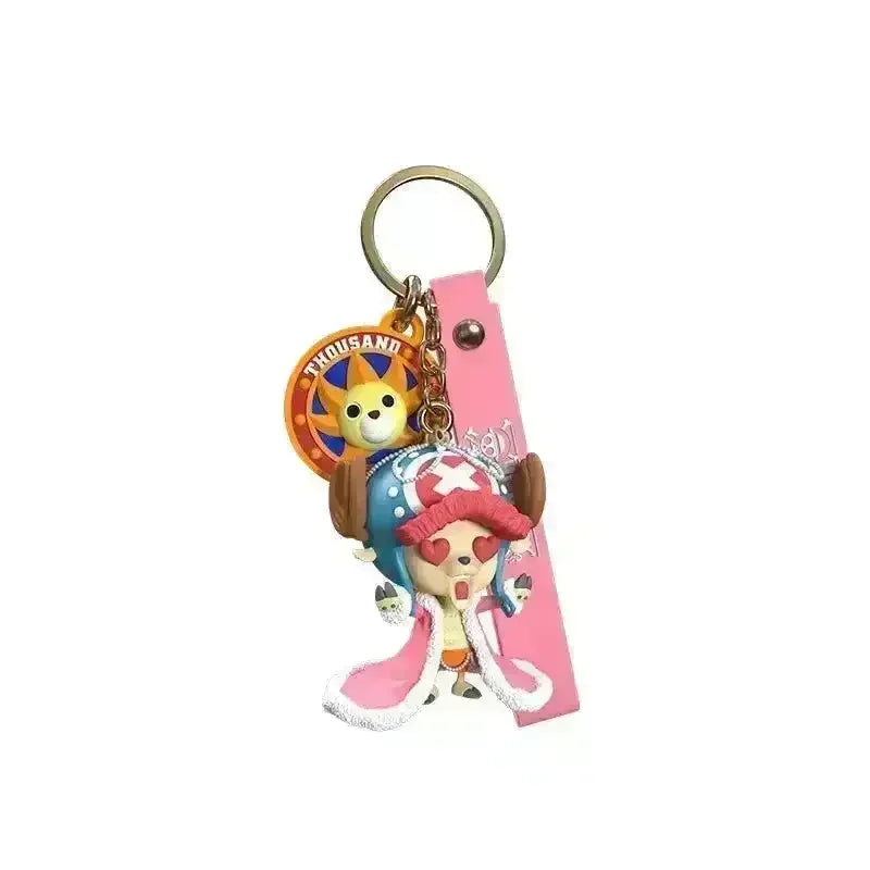 One Piece Long Robed 3D Keychain - Bear Hugs