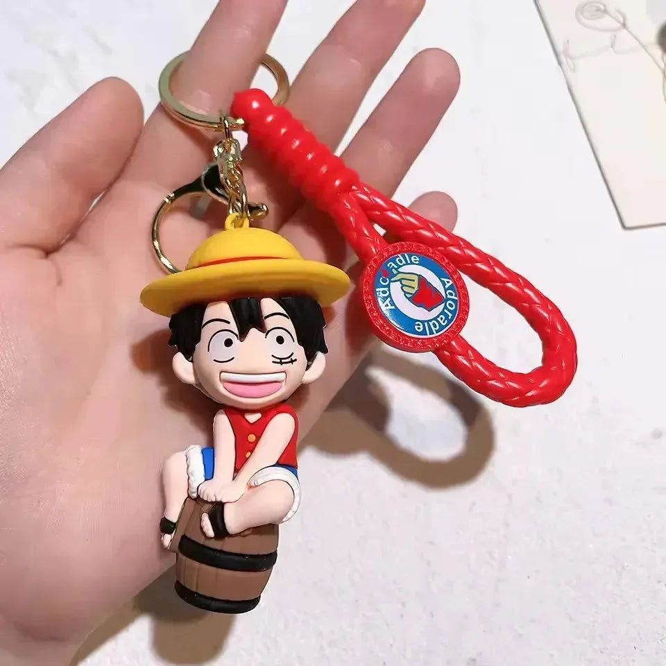 One Piece Luffy 3D Keychain - Bear Hugs