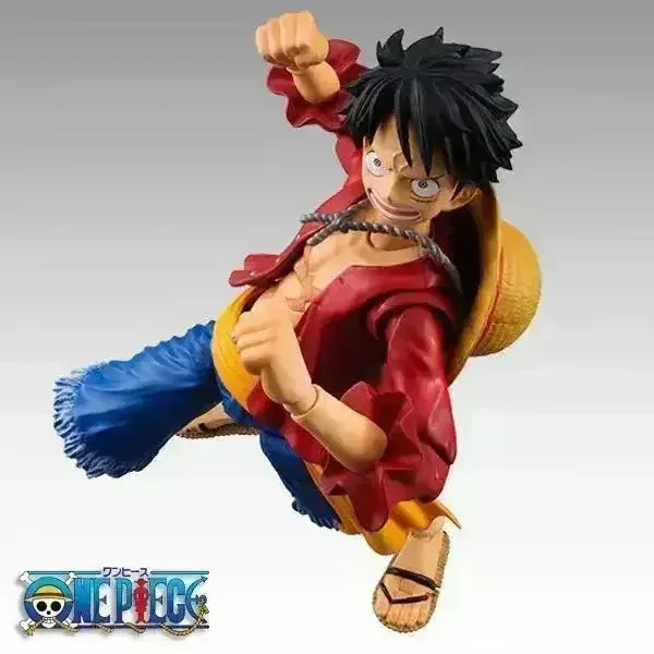 One Piece Luffy and Ace Movable Joints Figurine (18 cm) - Bear Hugs