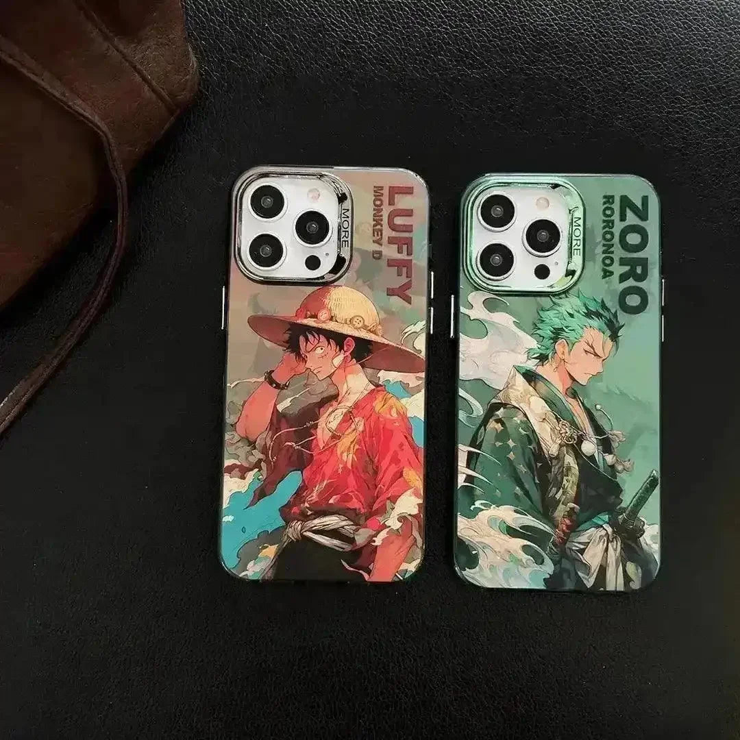 One Piece Luffy and Zoro Transition Cover (For iPhone) - Bear Hugs