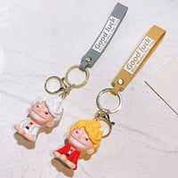 One Piece Luffy Gear 5 Keychain - Bear Hugs