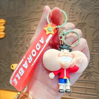 One Piece Luffy's Laughs Keychain - Bear Hugs