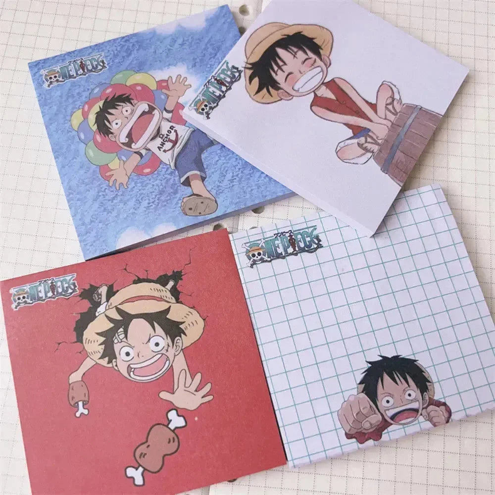 One Piece Luffy Sticky Notes Set - Bear Hugs