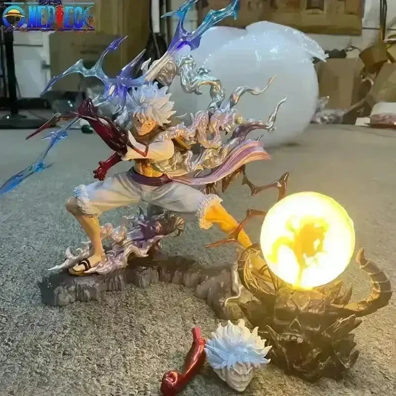 One Piece Nika Luffy Gear 5 Action Figurine (28 cm) - Bear Hugs