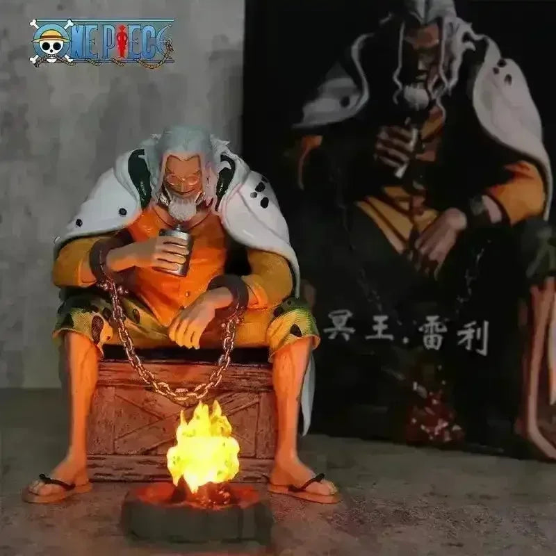 One Piece Silvers Rayleigh Action Figurine (16 cm) - Bear Hugs