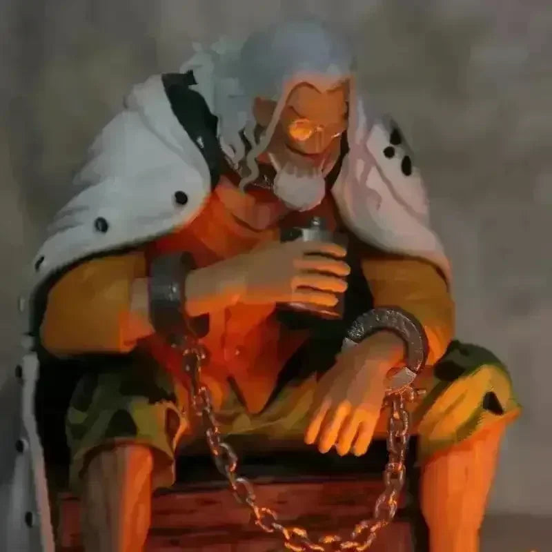 One Piece Silvers Rayleigh Action Figurine (16 cm) - Bear Hugs
