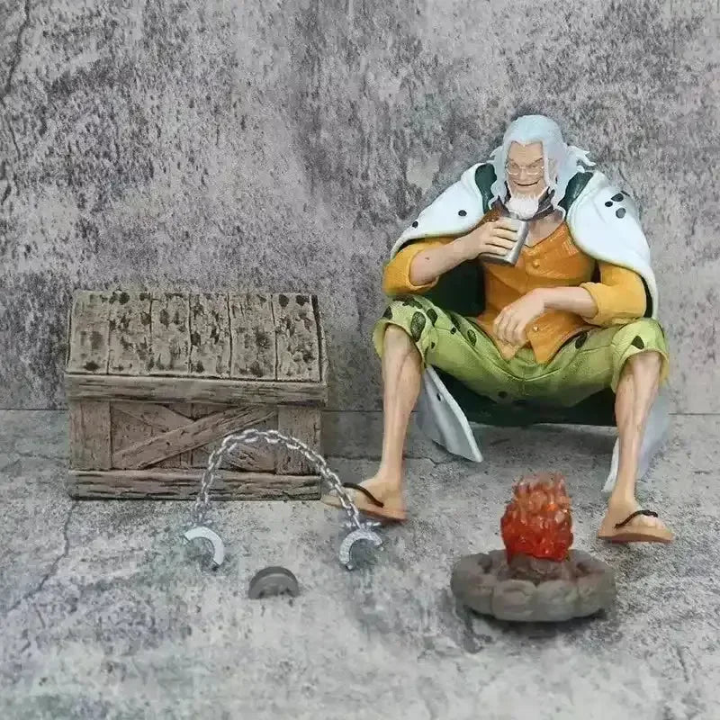 One Piece Silvers Rayleigh Action Figurine (16 cm) - Bear Hugs