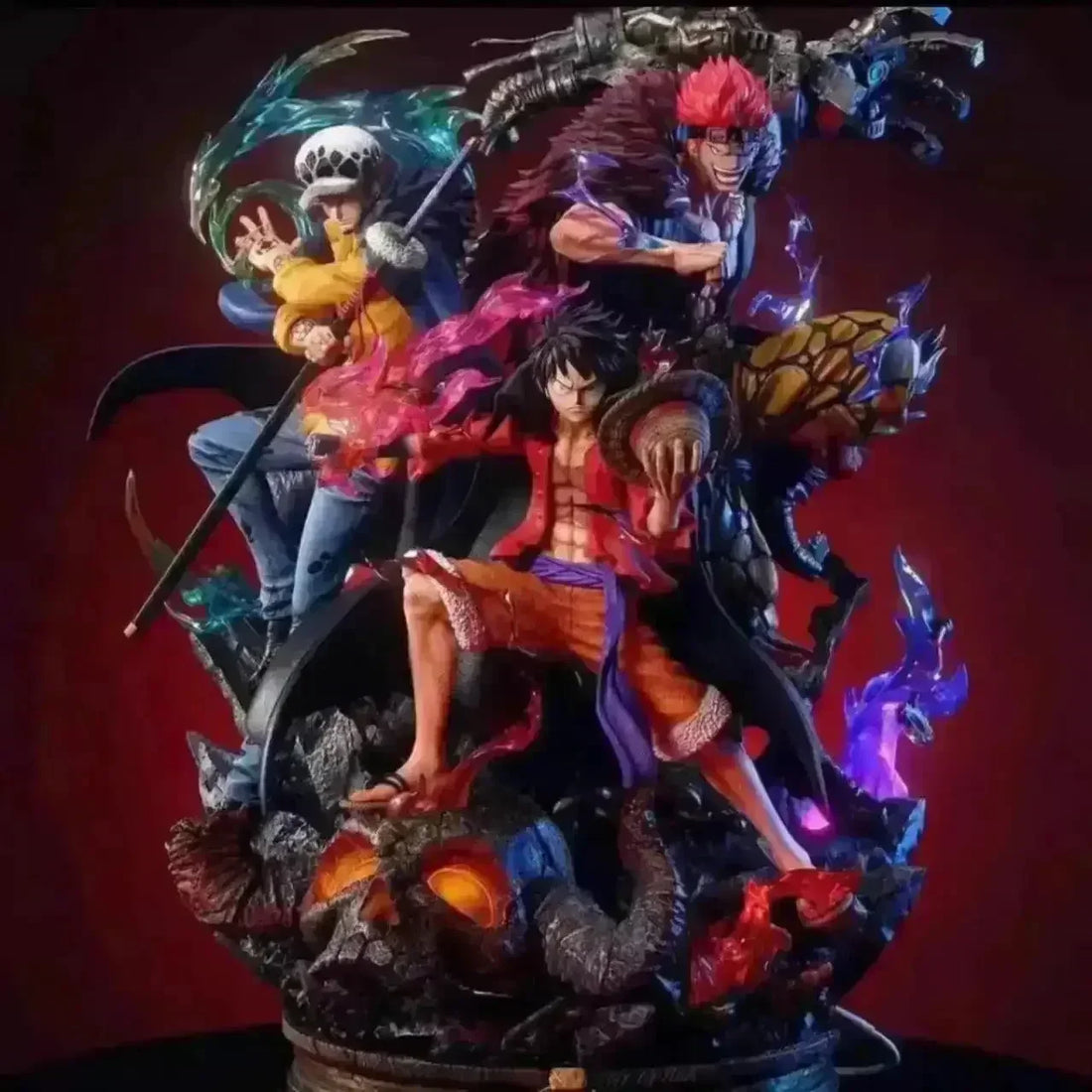 One Piece Three Captains Action Figure Set (20 cm) - Bear Hugs
