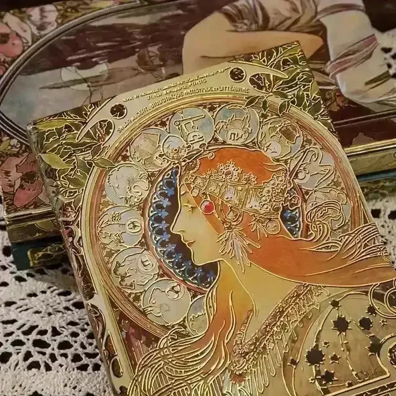 Opulent Vintage Illustrated Notebook - Bear Hugs