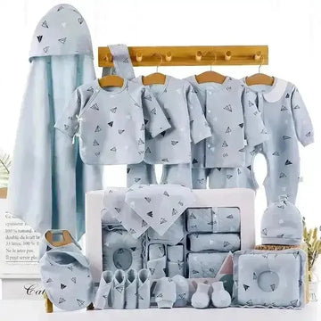Organic Cotton New Born Gift Set (Set of 22 Pcs) - Bear Hugs