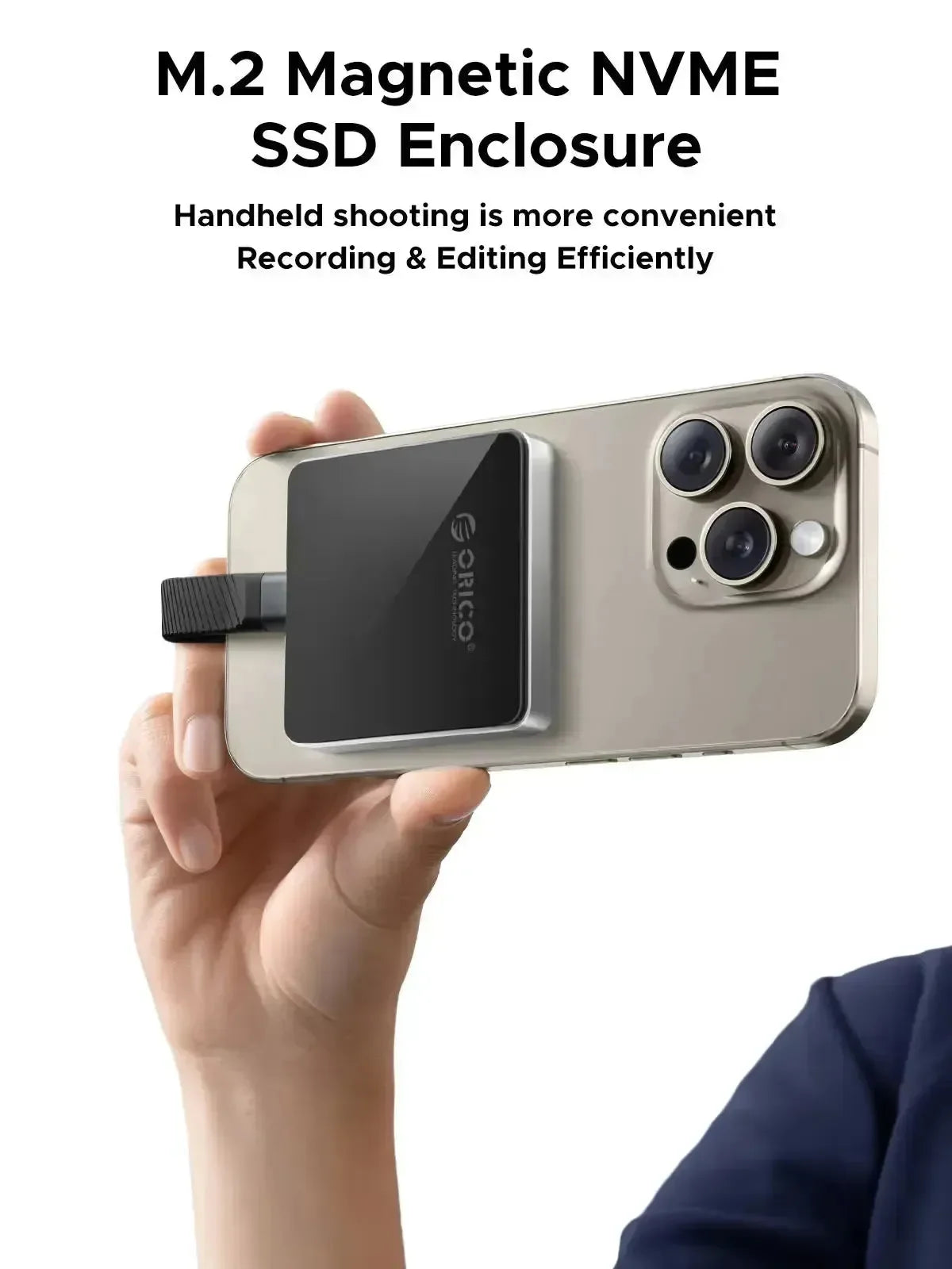 ORICO Magnetic 2230 M.2 NVMe SSD Enclosure - Bear Hugs