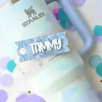 Own Name Tumbler Tag for Stanley Cup (Various styles) - Bear Hugs