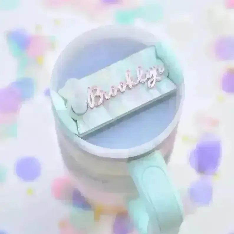 Own Name Tumbler Tag for Stanley Cup (Various styles) - Bear Hugs