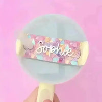 Own Name Tumbler Tag for Stanley Cup (Various styles) - Bear Hugs