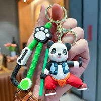 Panda Prowess Kung Fu Keychain - Bear Hugs